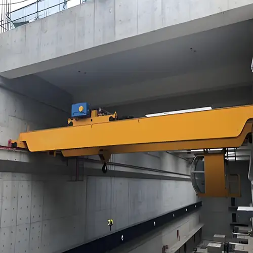 open winch trolley overhead bridge crane for low headroom application
