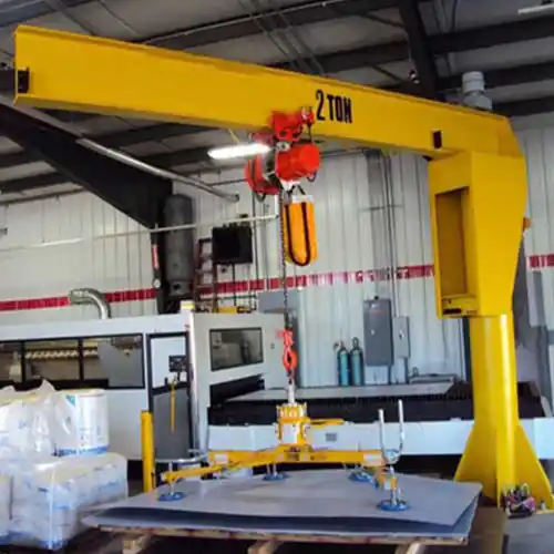 light duty wall jib crane 2 ton 