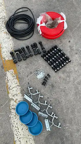 Parts and components of small gantry crane 3 ton 