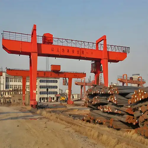 Heavy-Duty Gantry Cranes in Steel Mills and Fabrication Plants
