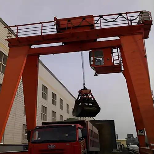 Bulk Material Handling Gantry Crane