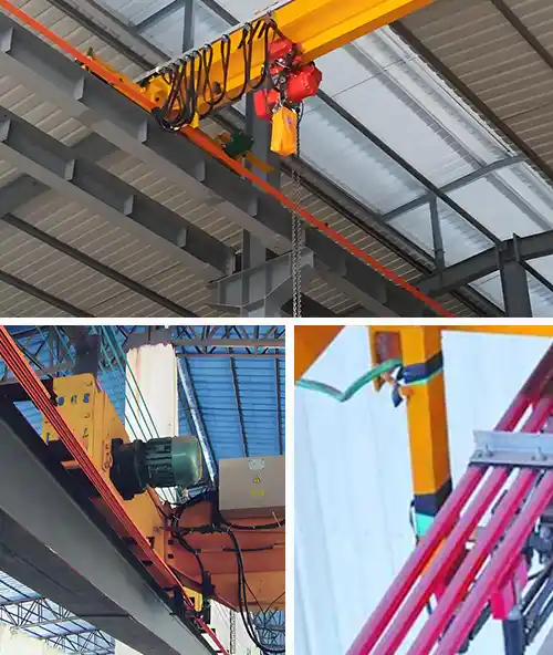 Electric Cranes, single girder eot crane