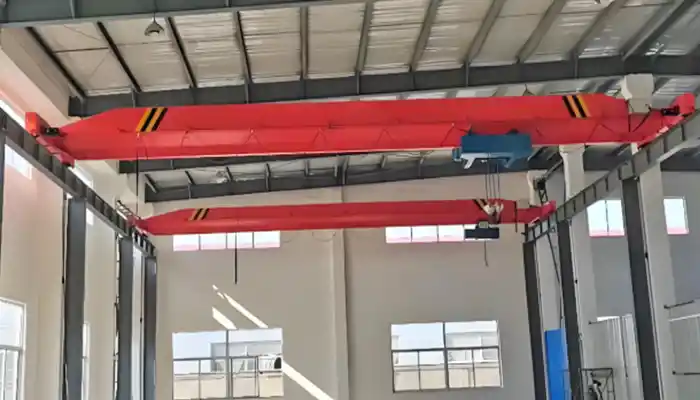 Economical Single Girder Overhead Crane with Low Headroom CD/MD Electric Hoists