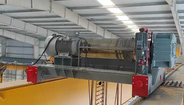 QDX Overhead Cranes double girder with open winch trolley, heavy duty , with capacity up to 320 ton 