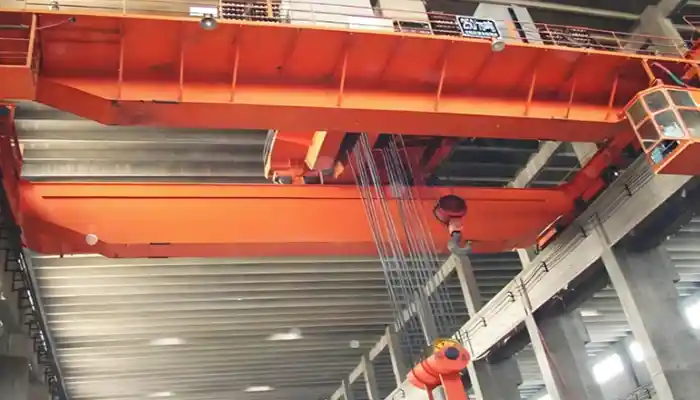 Option 1: 25 Ton Overhead Crane with Open Winch Trolley