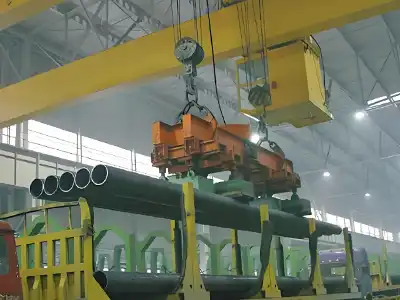 qc ladle overhead crane 25 ton double girder