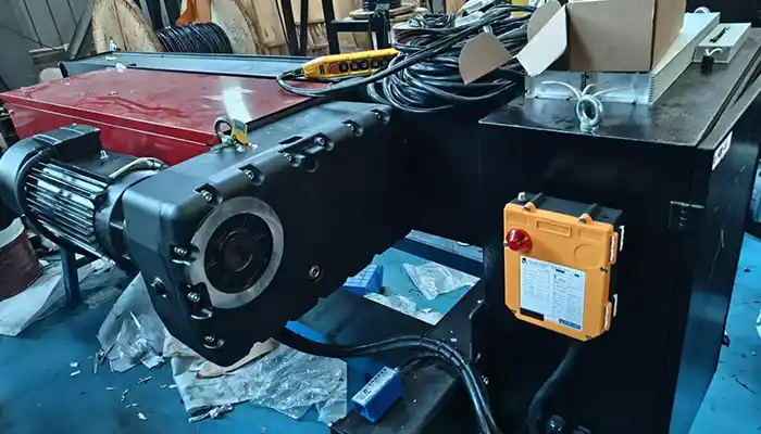 Double girder crane hoist trolley 