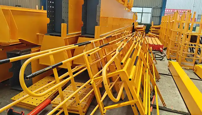 Main parts and components of double girder double hoist overhead crane 