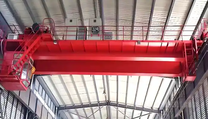 32 ton heavy duty open winch overhead crane 