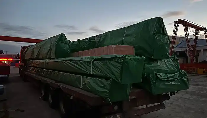 complete gantry crane kit for delivery to Uzbekistan