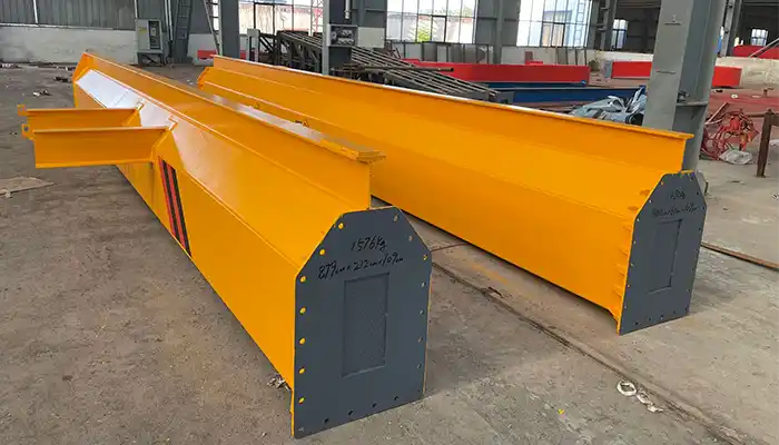 main girder of the single girder gantry crane with double cantilever 