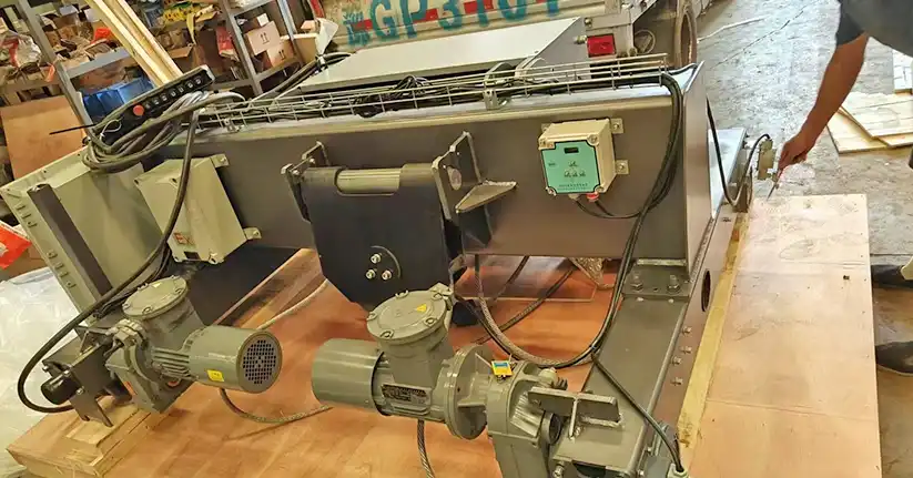 Double girder explosion proof bridge crane hoist 