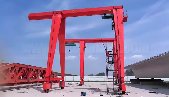 Cantilever gantry with rubber tyred gantry crane design