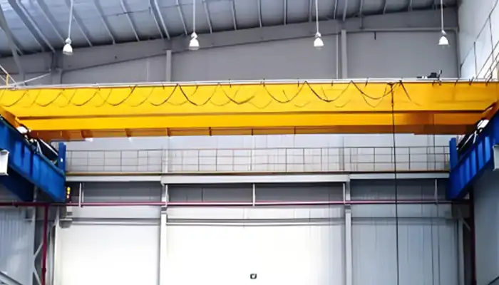 15 ton overhead bridge crane with advanced low headroom electric hoist