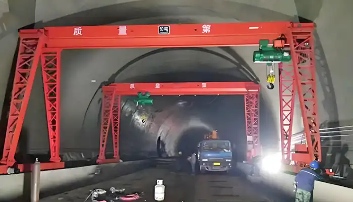 explosion proof gantry crane with hook