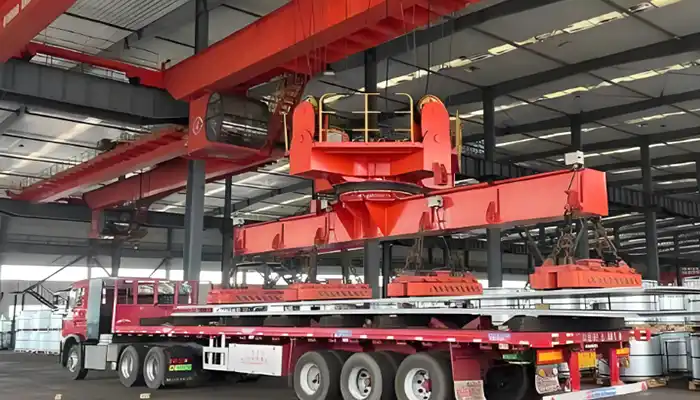 Plate Handling Overhead Bridge Crane for Shipbuilding