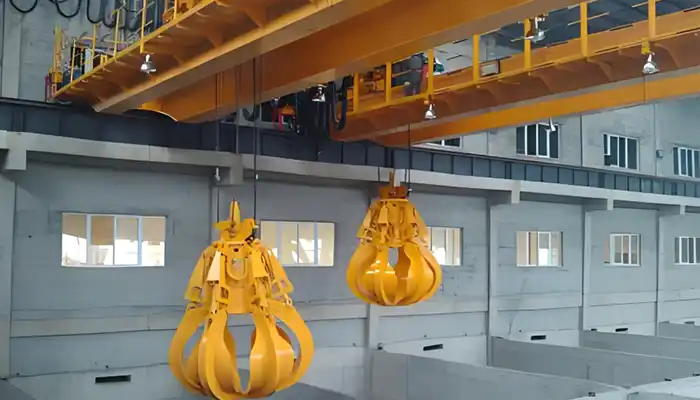Hydraulic Grab Bucket Overhead Crane