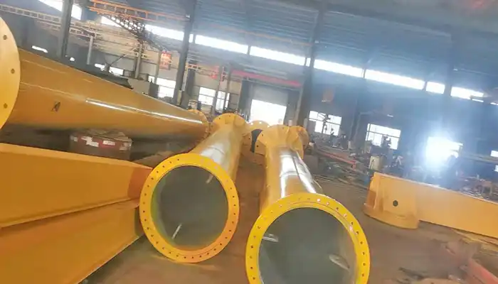  column of 6 sets of pillar mounted jib crane 