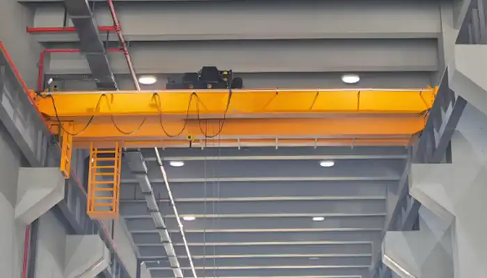double girder 3 ton overhead crane top running design
