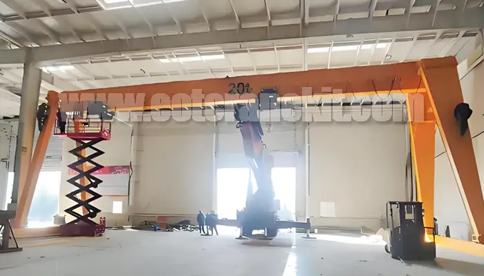 20 ton gantry crane single girder for your reference 