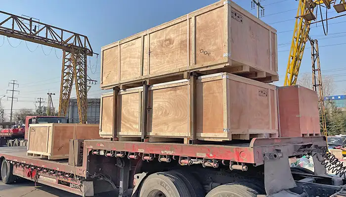 5 ton overhead crane kit packed for delivery to port for pakistan  5 ton overhead crane kit packed for delivery to port for pakistan