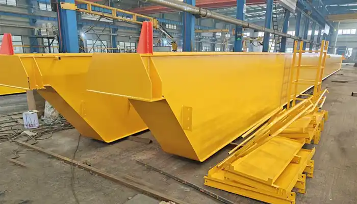 Main girder of 15 ton overhead crane  Main girder of 15 ton overhead crane