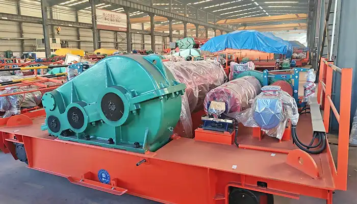 Traditional Style Heavy Duty Open Winch Trolley