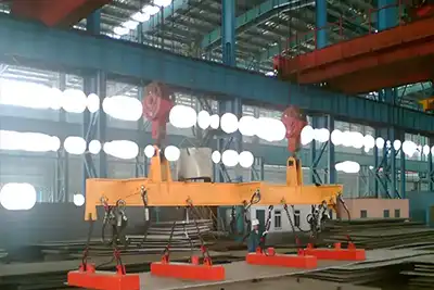 Automati crane with electromagnetic spreader - electromagnetic crane for sale  Automati crane with electromagnetic spreader - electromagnetic crane for sale