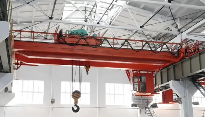 Traditional type explosion proof overhead crane double girder with open winch trolley