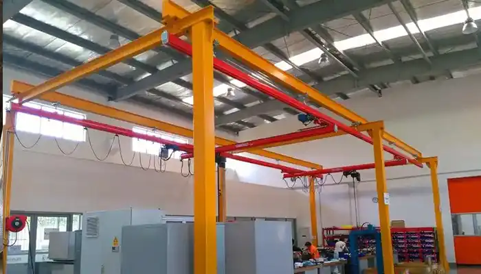 KBK Workstation Crane for Switzerland, 500KG Light Workstation Bridge Crane KBK Workstation Crane for Switzerland, 500KG Light Workstation Bridge Crane