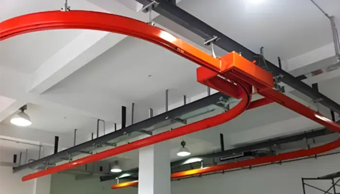 Curved or Flexible KBK Crane System