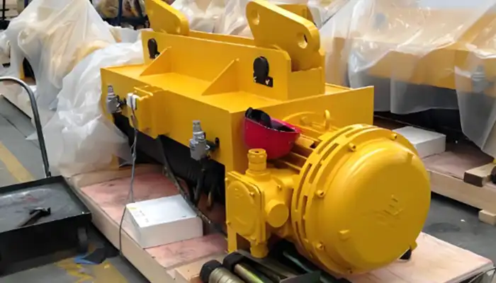 Wire rope explosion proof hoist
