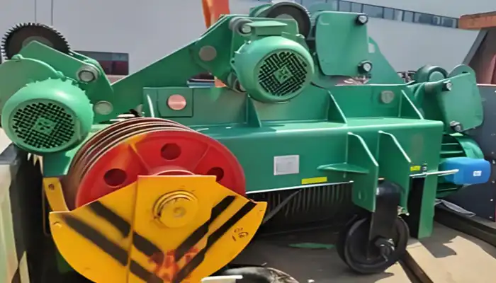 large capacity explosion proof wire rope hoist, heavy lifting explosion proof hoist 