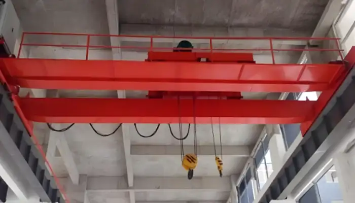 Economical Electric Hoist Overhead Crane (Two Hooks, One Trolley)