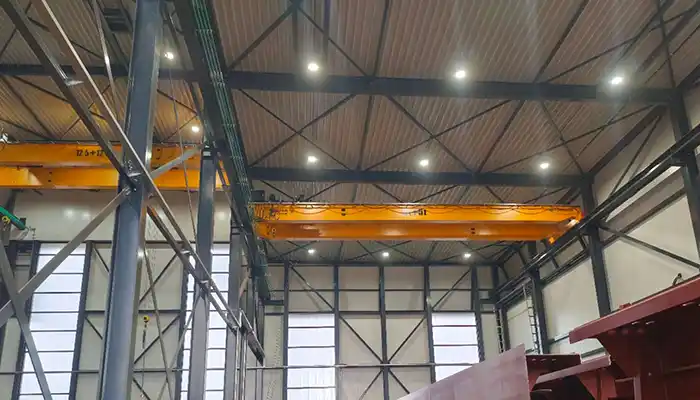 5+5 Ton Overhead Crane Double Girder Design, 2 Sets: