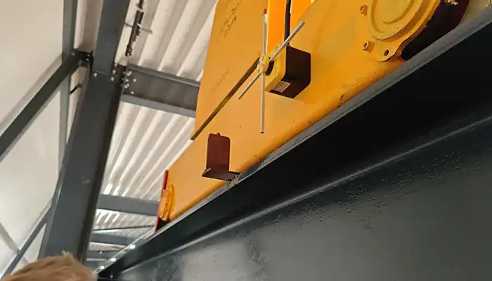 overhead crane cross limit installation 