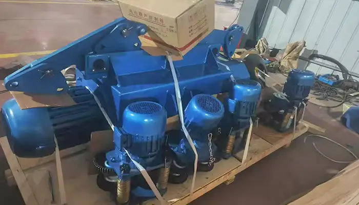 electric hoist 20 ton for sale single girder gantry crane