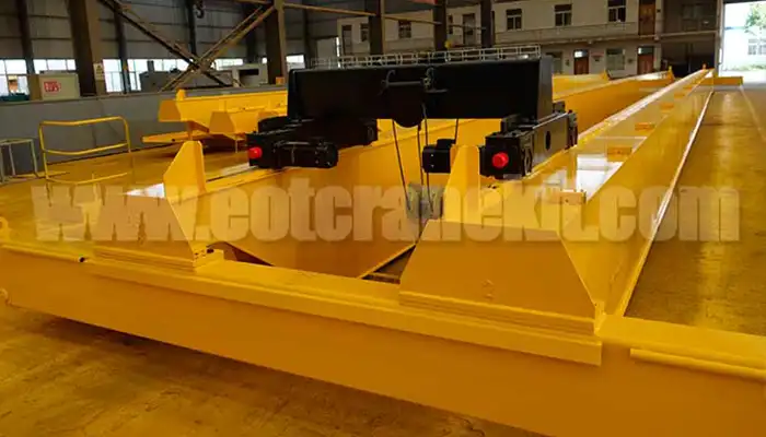 Double Girder Wire Rope Hoist Trolley Overhead Crane