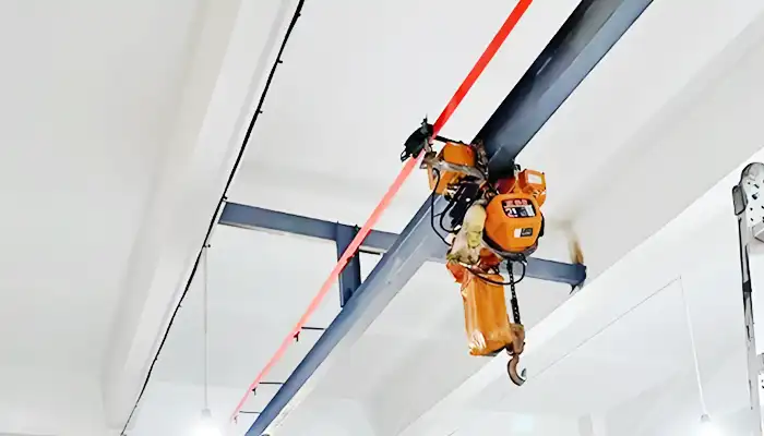 Sunspension monorail crane