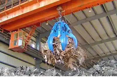Grab Bucket Crane- Top Running Overhead Crane with Grab Bucket