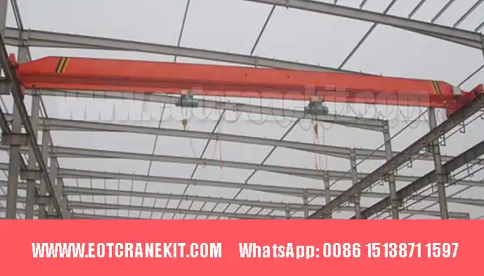 Chinese style single girder overhead crane- top running crane design to meet your specific lifting requirements