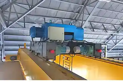 Chinese Style Top Running Double Girder Hoist Crane