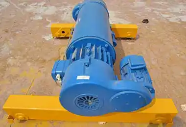 Overhead hoist trolley crane with electric wire rope hoist, which can be designe with large lifting height, economical wire rope hoist crane