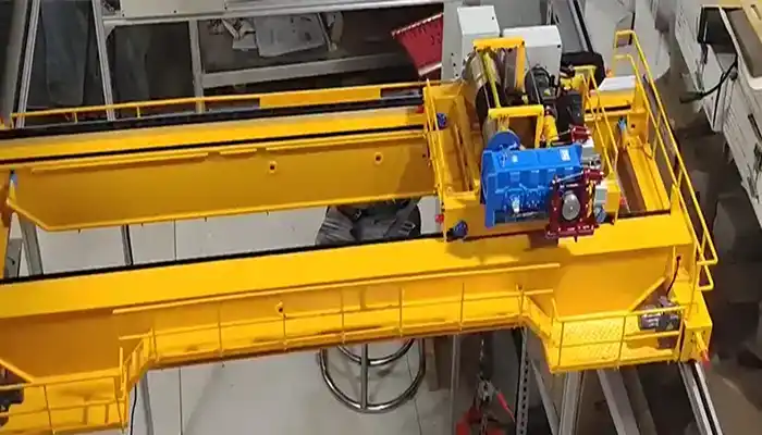 Open winch European crane