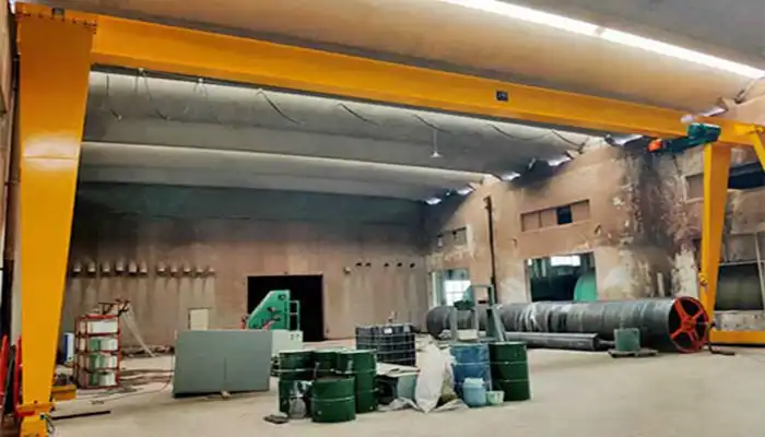 H Beam / I Beam style single girder monorail gantry crane