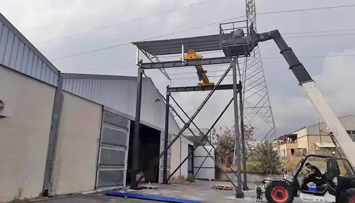 freestanding bridge crane