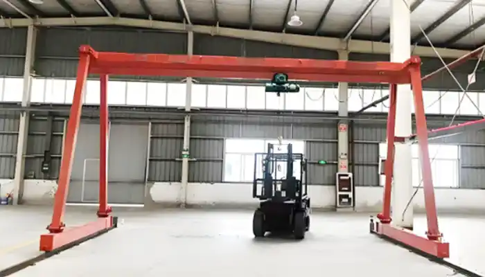 freestanding gantry crane