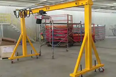 Castor Travelling Portable Gantry Cranes 