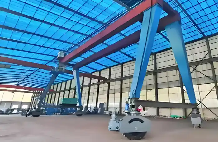 Double Girder Rubber Tyred A Frame Gantry Crane: Double Girder Rubber Tyred A Frame Gantry Crane: