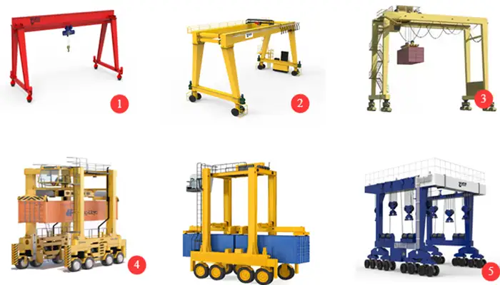 Hot-Sale Rubber Tyred Gantry Cranes